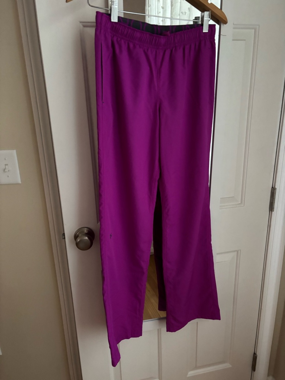Under Armour Women's Fuchsia Wide-Leg Pull-On Pants